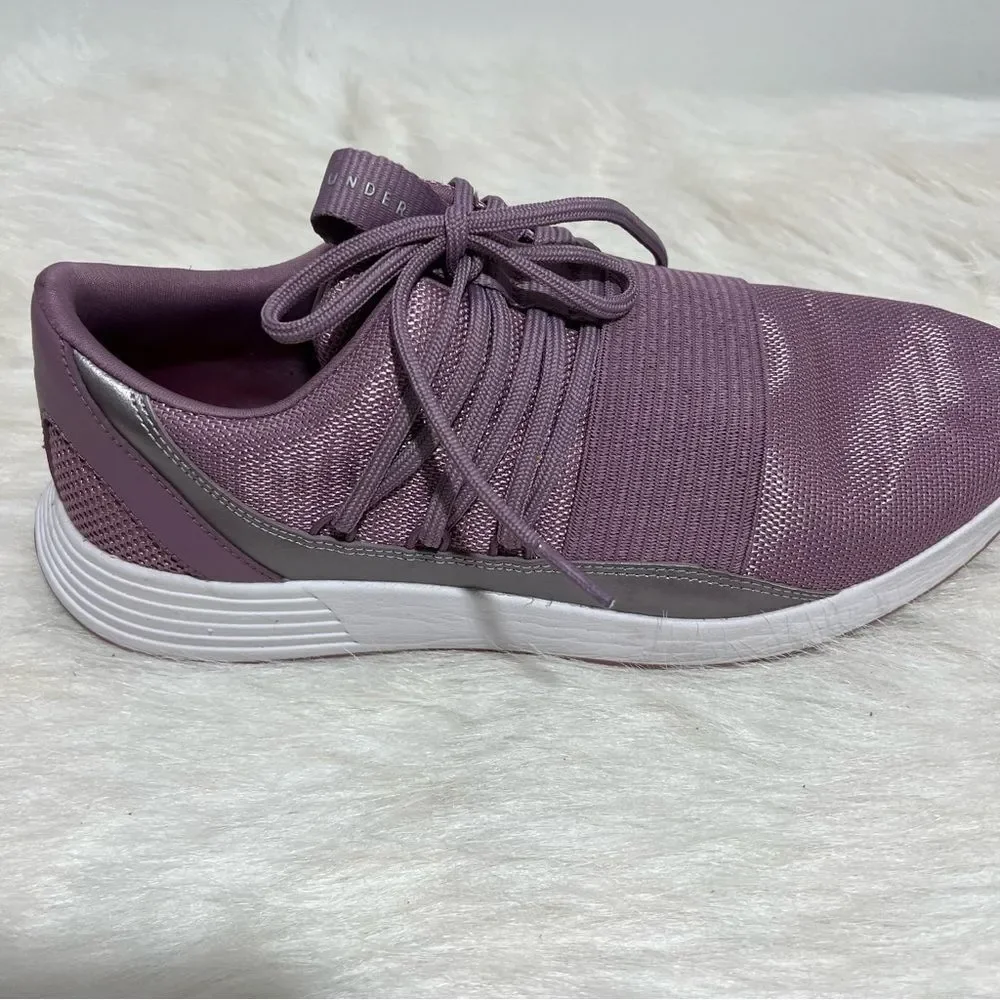 Under Armour Purple Lightweight Breathable Lace Up Running Shoes‎ -- BB167
